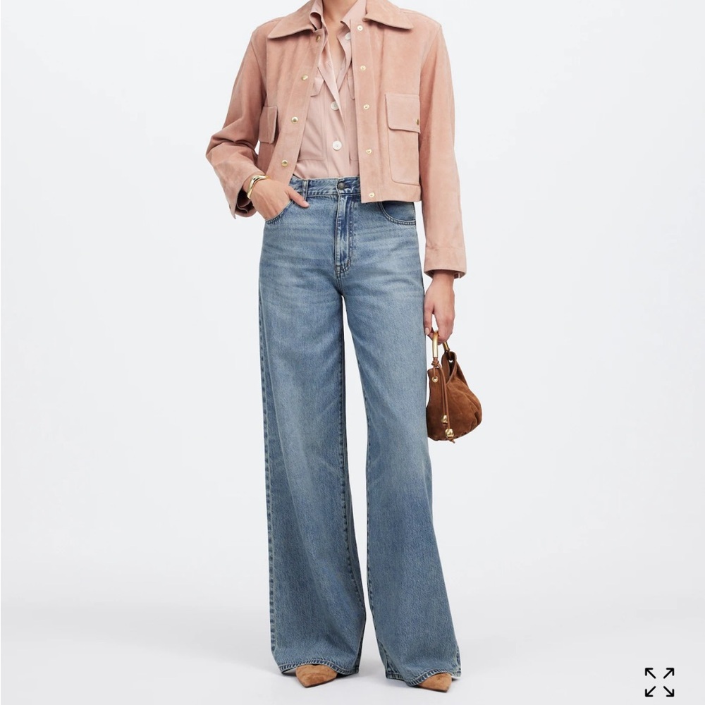 Madewell Super Wide-Leg Jeans Size 31
